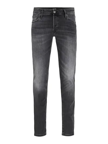 JACK & JONES Male Slim Fit Jeans JJIGLENN JJORIGINAL CB 817 NOOS - Herren-Jeanshosen in Slim Fit mit niedriger Taille, gefertigt aus 50% Baumwolle und recycelten Materialien für nachhaltigen Komfort.