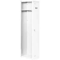 PROREGAL Spind AMEGO 180x30x50 cm - Abschließbares Schließfach für Garderobe - Robuster Metallspind mit Schlüssel, ideal für Umkleideräume. Einfache Montage und kratzfeste Oberfläche sorgen für Langlebigkeit und Sicherheit. Perfekt für den professionellen Einsatz.