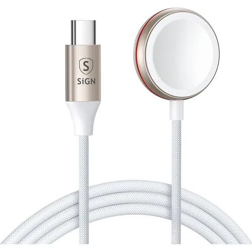 SIGN Magnetic USB-C Charger for Apple Watch, 3.5W 1.2m (SN-IW011)