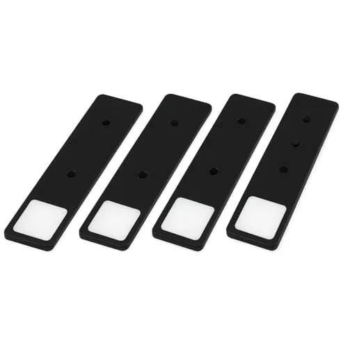 kalb | LED Unterbauleuchte Solid2, SET schwarz - Unterschrank Beleuchtung, elegantes Design mit mechanischem Schalter für einfache Bedienung und starke Ausleuchtung – ideal für stilvolle Wohnräume.
