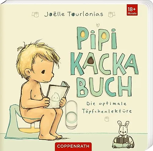 Pipikackabuch: Die optimale Töpfchenlektüre - Entwicklung & Gesundheit bei Kleinkindern – Interaktives Bilderbuch mit Schiebern & Klappen, ideal für das spielerische Trockenwerden ab 18 Monaten.