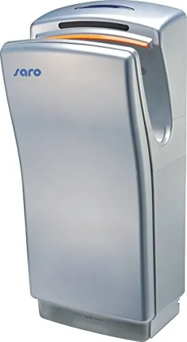 Saro Händetrockner Sarma, 298-1015 - Infrarot, 1400 Watt, berührungslos - Sonstige Badaccessoires mit automatischem Infrarot-Näherungssensor, der die Hände in 5-10 Sekunden hygienisch trocknet und bis zu 99% der Keime filtert.