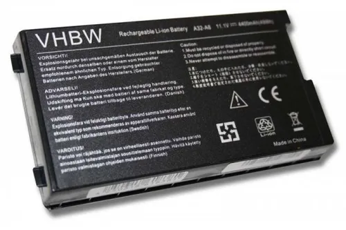 Notebook Akku für ASUS A8 - 11,1V 4400mAh - Notebook Akkus mit 4400mAh Kapazität, bietet Überladeschutz und Temperaturschutz für zuverlässige Leistung und Sicherheit.
