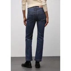 Street One Bootcut Jeans Damen 3715702, Dark Indigo Washed - Stylische Bootcut Jeans im Slim Fit High Waist mit 5-Pocket-Style, ideal für einen modischen Look und perfekten Sitz.