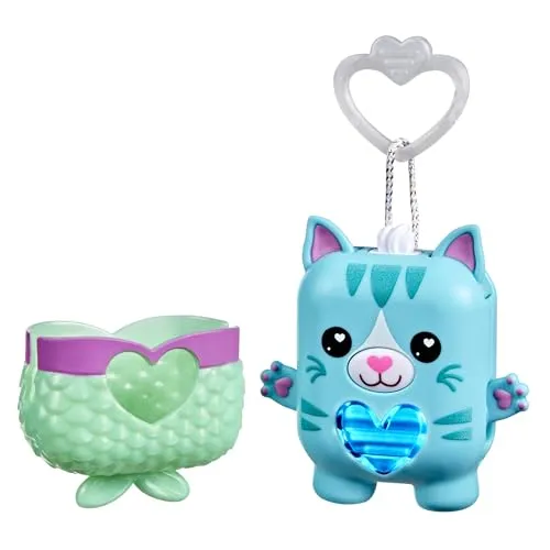 Nano-MALS Hasbro Pawtricia das Blaue Kätzchen elektronisches Fidget-Tierchen, Türkis
