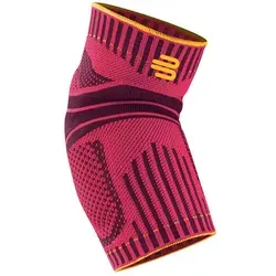 BAUERFEIND Ellenbogenbandage „Elbow Support“ für Tennisarm und Golferarm - Unisex Ellenbogenbandage (Gr. M) zur Unterstützung beim Sport, mit innovativem Silikonring für Druckschutz und hochelastischem Material für optimale Kompression. Ideal für Basketball, Fußball und mehr.
