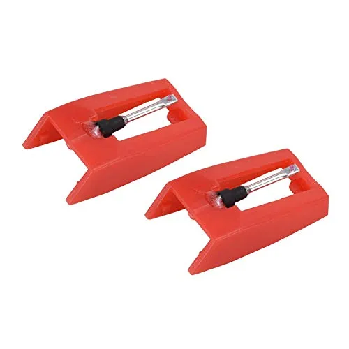 stylineedle Doos met 2 diamant punt platennaald voor platenspeler Crosley, Ion, Jensen, BUSH en TEAC