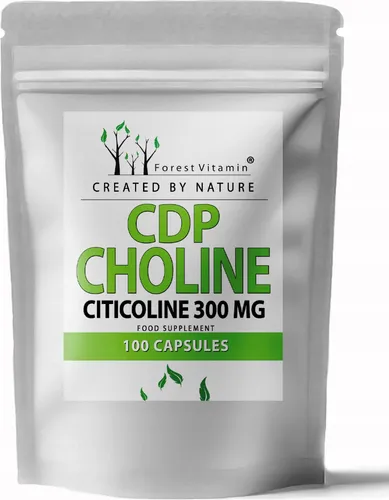 Forest Vitamin CDP Cholin Citicolin Gedächtnis Konzentration 300mg 100 Kapseln