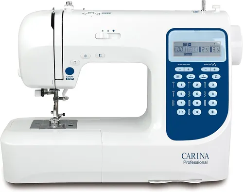Carina Professional Computer-Nähmaschine - Vielseitig für Einsteiger bis Profis - Nähmaschinen mit 206 Stichprogrammen, automatischer Knopfloch-Funktion und Snap-On Nähfußsystem für schnellen Wechsel der Nähfüße.