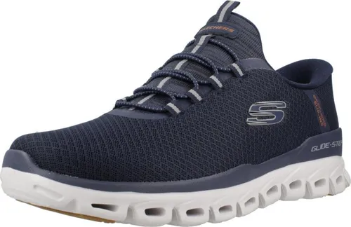 Skechers Glide-Step Noxus Sneaker in Blau, Gr. 46 - Sneaker für Herren mit innovativem Hands Free Slip-ins®-Design und exklusivem Heel Pillow™ für optimalen Halt, ideal für entspannte Freizeitlooks.