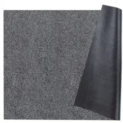 ANRO Schmutzfangmatte Oskar 200 x 80 cm Grau - Vielseitige Sauberlaufmatte für Eingänge und Flure. Hohe Saugfähigkeit durch spezielle Fasern und rutschfeste TPE-Gummi-Unterseite. Einfach zu reinigen und zuschneidbar für individuelle Anpassungen.