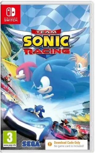 2x Team Sonic Racing – Nintendo Switch (Code in a Box) – NEU & OVP - Deutsch