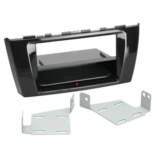 2-DIN RB Inbay Mitsubishi Spacestar 2013 - 2-DIN Radioblende mit praktischem Inbay Ablagefach, ideal für einen nahtlosen Einbau in dein Fahrzeug.