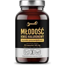 PANASEUS YOUTH HYALURONSÄURE Beta-Carotin Haut 50 Kapseln