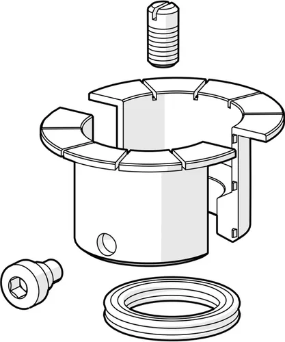 Hansa Designo Dichtungssatz 59911884 - Hochwertiger Dichtungssatz für zuverlässige Abdichtung, ideal für spezielle elektrische Schalter. Kompakt und leicht, sorgt für eine optimale Passform und Langlebigkeit.