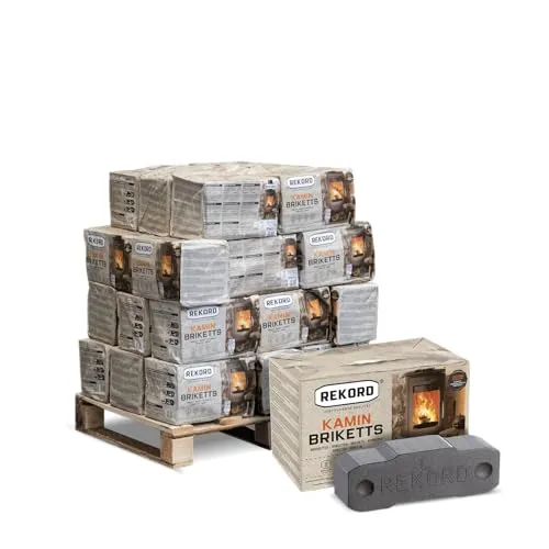 PALIGO Braunkohlebriketts 10kg - Hoher Heizwert für effizientes Heizen - Briketts mit hohem Heizwert und langer Brenndauer, ideal für Kamine und Öfen. Geringe Aschebildung und einfache Lagerung machen sie zur perfekten Wahl für die kalte Jahreszeit.