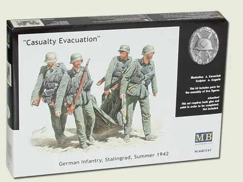 German Infantry, Stalingrad, Summer 1942 / 1:35 - Masterbox 3541