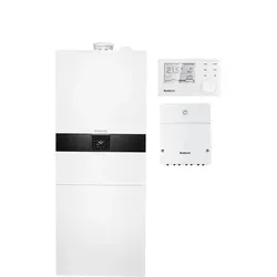 Buderus GB172i-24 T210SR, W32 SR, Brennwertgerät, 210 l, RC310, horiz., Erdgas