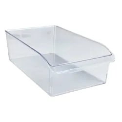 Wenko-Wenselaar GmbH & Co. KG WENKO Schrank-Organizer L, Aufbewahrungsbox für Küchenschrank, Küchen-Organizer L, Transparent, 1 Stück 54028100