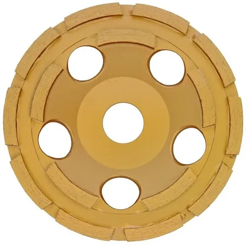 Eibenstock Diamant-Schleifteller 125mm - Betonschleifer für präzises Schleifen - Schleifteller mit 12,5 cm Durchmesser, ideal für Winkelschleifer und geeignet für effizientes Schleifen von Betonoberflächen.