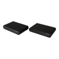 StarTech.com USB HDMI KVM Extender über Cat5e/6 - KVM-USB-Extender für 1080p unkomprimiertes Video bis zu 100m, ideal für flexible Arbeitsplätze und große Entfernungen.