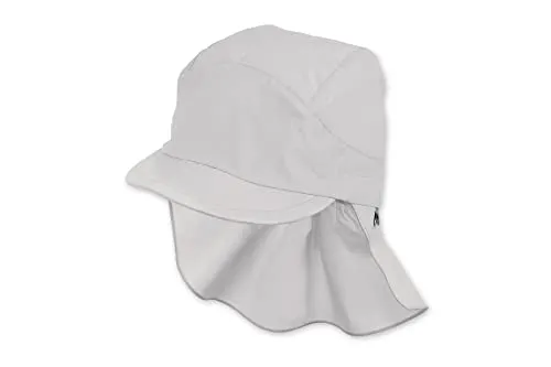Sterntaler Unisex Baby Schirmmã¼TZE M. Nackenschutz M TZE, Grau (Lichtgrau 518), 47 EU