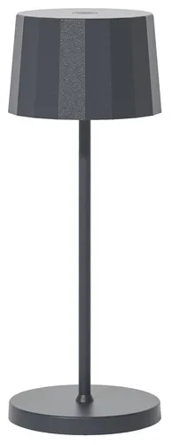 MLI 404146 - Smart Light, tint Tischleuchte Olea, RGBW, IP65, anthrazit - Connected Light - Smarte, akkubetriebene Tischleuchte Olea mit bis zu 12 Stunden Licht. Ideal für Innen- und Außenbereiche dank IP65 und steuerbar per App oder Alexa.