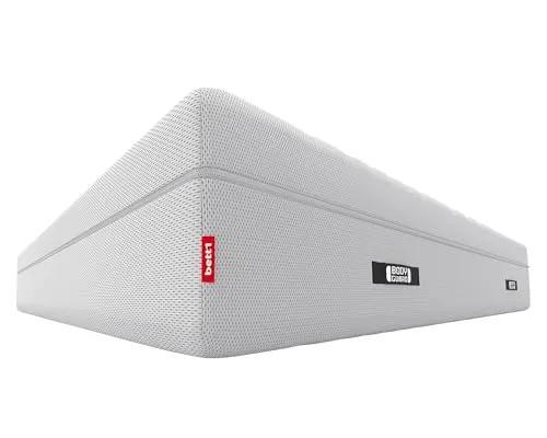 Bodyguard bett1 Boxspring Matratze - Stiftung Warentest Note 1,9, 90x200 cm, ca. 28 cm Höhe, 2in1 Liegehärten, ergonomische Anpassung für optimalen Liegekomfort