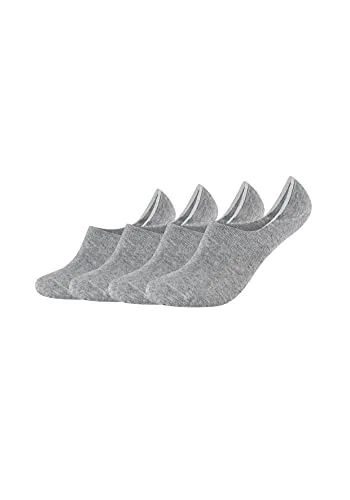 Camano Herren 4420000 Füßlinge, 4per pack Grau (Grey 0010), 43/46 (Herstellergröße: 43/46)