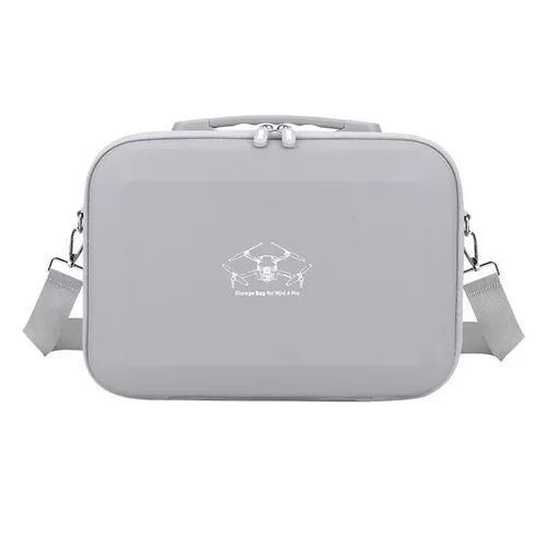 Für DJI Mini 4 Pro Kompakte Aufbewahrungstasche Fernsteuerung und Zubehör Grau