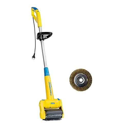 Gloria MultiBrush speedcontrol - Multifunktionale Elektro-Bürste, leistungsstark mit 500 W für effiziente Unkrautentfernung und vielseitige Anwendungen