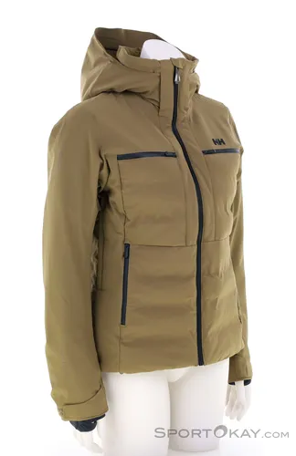 Helly Hansen W Alphelia Elevate Jacket sepia (718) L – Perfekte Skijacke für Damen - Die W Alphelia Elevate Jacket von Helly Hansen bietet optimalen Komfort und Stil für Skifahrerinnen. Mit innovativer H2FLOW-Technologie, PrimaLoft-Isolierung und praktischen Features ist sie die ideale Wahl für Piste und Tour.