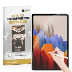 1x Paperfeel für Samsung Galaxy Tab S7 FE Displayschutz Schreiben Malen Skizzieren matt Anti-Reflex entspiegelt Screen-Protector