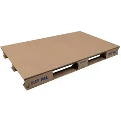 TRANSPAK 7500249 Wellpapp-Palette 1200x800mm - Umweltfreundliche Einwegpalette aus 100% recycelbarer Wellpappe, leicht und robust – ideal für kostensparendes Handling und Fracht.