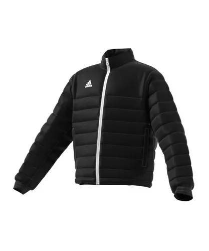 adidas Unisex Kinder Entrada Light Jacket, Black, 5-6 Years - Trainingsjacke für Kinder aus 100% recyceltem Polyester, leicht und atmungsaktiv, ideal für sportliche Aktivitäten und Freizeit.