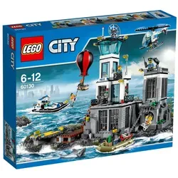 LEGO CITY (60130) Polizeiquartier auf der Gefängnisinsel - LEGO (R) Komplette Sets & Packs, 754 Teile für spannende Polizeiaktionen auf der Gefängnisinsel, ideal für Kinder von 6-12 Jahren.