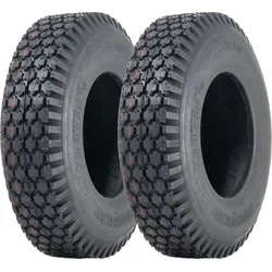 4.10/3.50-6 Reifen 4ply Hand Cart Truck Mower Diamond Washer P605 (Satz von 2) - Zwei robuste 4.10/3.50-6 Journey P605 Reifen für Gartenmaschinen. Ideal für den Materialtransport im Gelände, mit hoher Tragkraft und stabiler Konstruktion für zuverlässige Leistung.