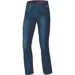Held Crane Damen Motorrad Jeans Größe 36 - Blau - Motorradhosen mit 4 Außentaschen und Aramid Einsätzen an Knie, Gesäß und Hüfte für optimalen Schutz und Komfort beim Fahren.