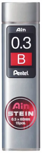 Pentel Fallminen B 0.3 mm schwarz C273-BO