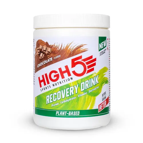 High5 Plant-Based Recovery Drink, 450 g Dose, Chocolate
