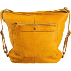Harbour 2nd Cayenne Umhängetasche und Rucksack in einem mustard - Gelb