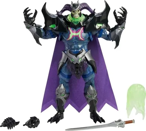Masters of the Universe GYV17 - Masterverse Oversized Figur Skelegod, ca. 18 cm große Actionfigur für alle MOTU Sammler, Spielzeug ab 6 Jahren