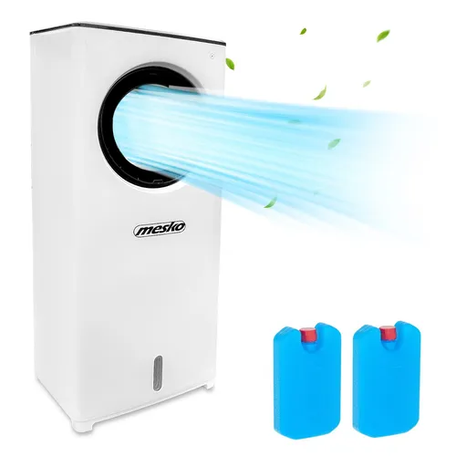 JUNG Bladeless Mobiles Klimagerät mit Wasserkühlung - Innovatives 3-in-1 Klimagerät: Kühlt, reinigt und befeuchtet. Extrem leise mit nur 60 dBA und energiesparend. Mobil und sicher dank rotorlosem Design – ideal für Räume bis 10 m².