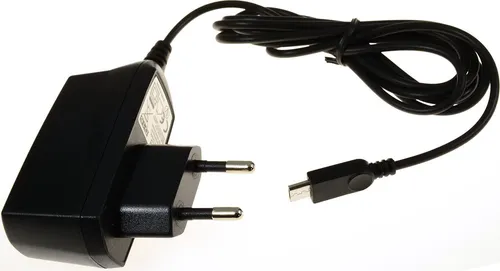 Powery Ladegerät/Netzteil mit Micro-USB 1A für Samsung GT-S8500 Wave