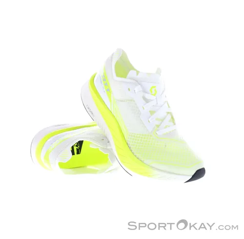 Scott Damen Speed Carbon RC 2 Schuhe (Größe 42.5, weiss) - Laufschuhe mit Carbonplatte, für maximale Effizienz und Geschwindigkeit beim Wettkampf, ideal für ambitionierte Läuferinnen.