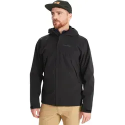 Marmot Precip Eco Pro Jacket black (001) M - Outdoor Freizeitjacke für Herren, mit fortschrittlicher NanoPro-Laminierung für optimale Atmungsaktivität und Wasserdichtigkeit, ideal für umweltbewusste Abenteurer.