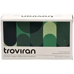 troviran Kapseln® - Nahrungsergänzungsmittel mit 100% natürlichen Inhaltsstoffen, angereichert mit Spirulina, Matcha und Zink für eine gesunde Lebensweise. Ideal zur Unterstützung des Immunsystems.