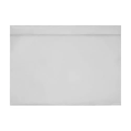 BLASETTI - Polydex Dokumentenumschläge für Dokumente, selbstklebende Versandtaschen, Packung mit 250 Stück, Farbe transparent, Format C6 13,5 x 18 cm