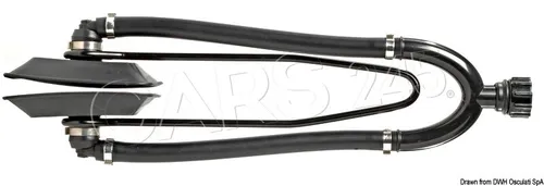 Easterner EZ45100D Motorspülaufsatz mit Adapter - Reiniger für Bootsmotoren, sehr effizient und einfach zu verwenden für eine gründliche Motorreinigung.