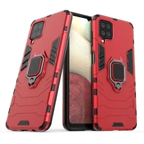 betterfon Hülle für Samsung Galaxy S20 - Handyhülle Samsung S20 5G Schutzhülle Silikon Ring Case TPU mit [Standfunktion] [Ring Halter] für Galaxy S20 5G / 4G Rot